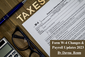 Form W-4 Changes & Payroll Updates 2023